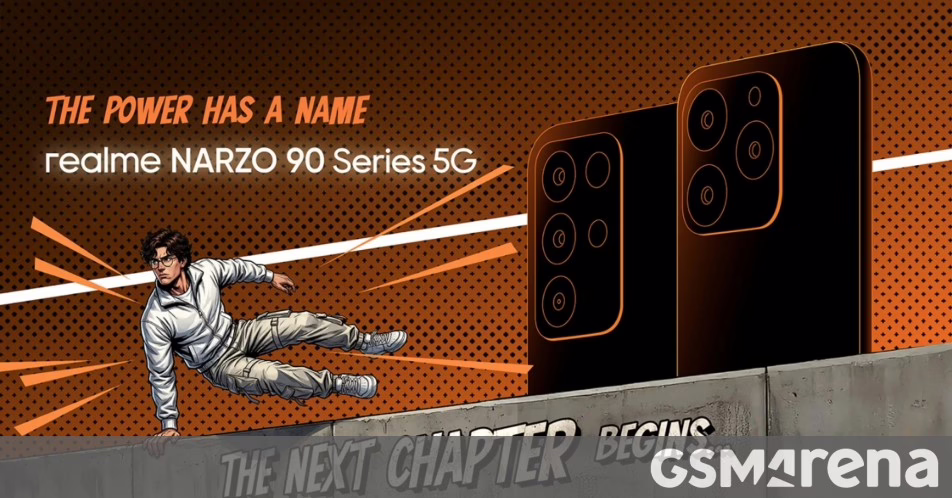 Ngày ra mắt Realme Narzo 90 và Narzo 90x được công bố