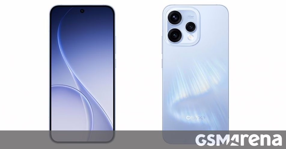 Danh sách trực tuyến của Oppo Reno 15c tiết lộ thông số kỹ thuật, tùy chọn màu sắc