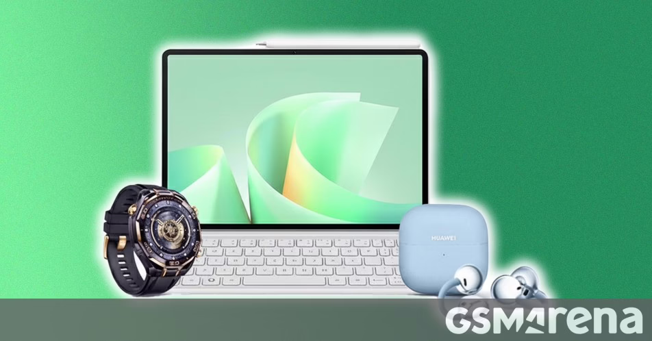 Huawei FreeClip 2, Watch Ultimate Design Royal Gold và MatePad 11.5 S ra mắt toàn cầu