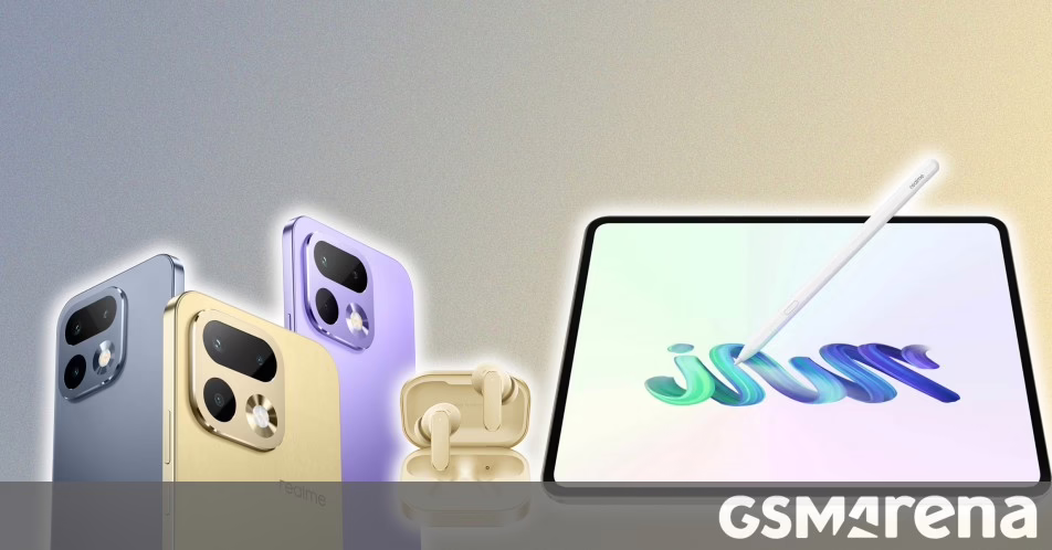 Realme 16 Pro, Pad 3 và Buds Air8 ra mắt hôm nay