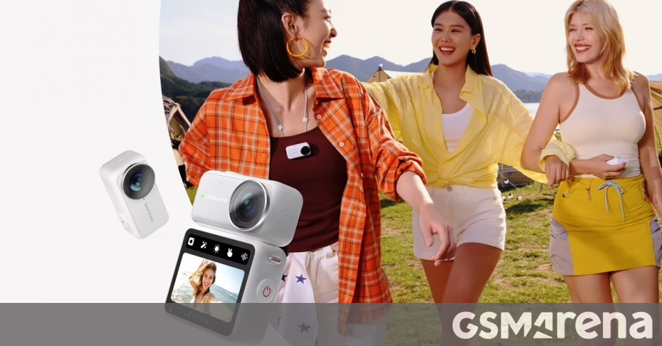 Camera hành động Leaptic Cube mới của Dreame có thiết kế tách rời, hỗ trợ quay 8K@30fps