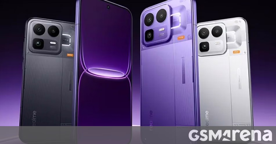Realme Neo8 trình làng với cả ba màu sắc