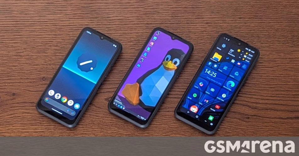 NexPhone là điện thoại thông minh thay thế máy tính để bàn chạy đa hệ điều hành Android, Linux và Windows 11