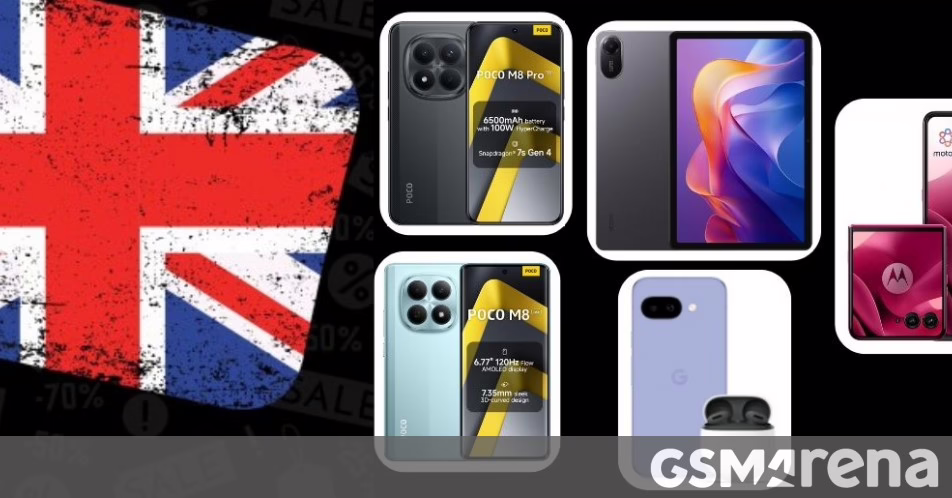 Ưu đãi: Poco M8 Pro và M8 giảm giá, Motorola Razr 60 Ultra, Pixel 10 giảm giá